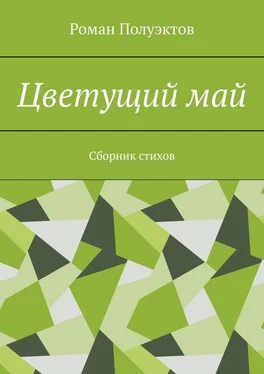 Роман Полуэктов Цветущий май. Сборник стихов обложка книги