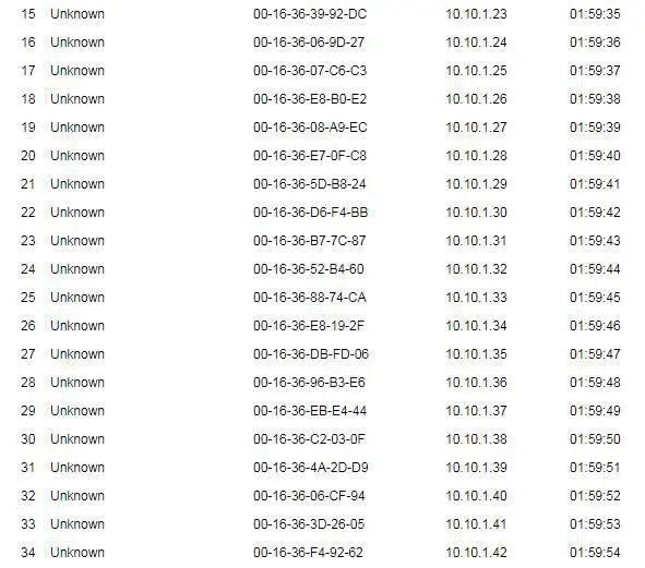 Рисунок 48 Заполнение всех доступных IPv4адресов в DHCPсервере На Kali - фото 48