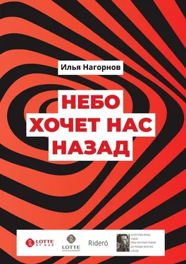 Илья Нагорнов Небо хочет нас назад обложка книги