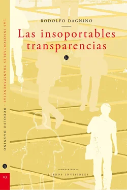 Rodolfo Dagnino Las insoportables transparencias обложка книги