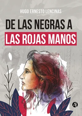 Hugo Ernesto Lencinas De las negras a las rojas manos обложка книги