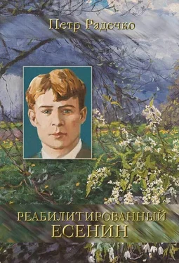 Петр Радечко Реабилитированный Есенин обложка книги