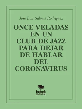 José Luis Salinas Rodríguez Once veladas en un club de jazz para hablar del coronavirus обложка книги