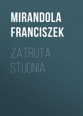 Mirandola Franciszek Zatruta studnia обложка книги