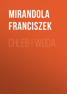 Mirandola Franciszek Chleb i woda обложка книги