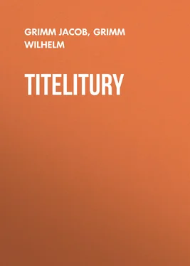 Grimm Wilhelm Titelitury обложка книги