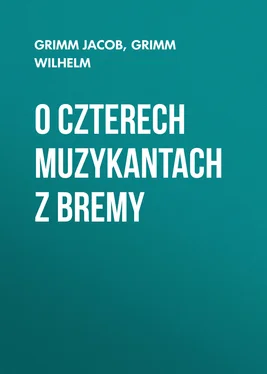 Grimm Jacob O czterech muzykantach z Bremy обложка книги