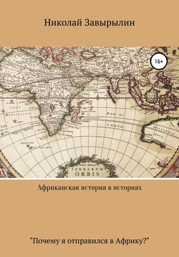 Николай Завырылин Африканская история в историях обложка книги