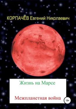 Евгений Корпачёв Жизнь на Марсе. Межпланетная война обложка книги