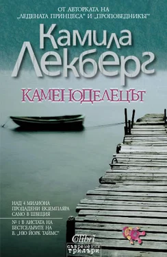 Камила Лекберг Каменоделецът обложка книги