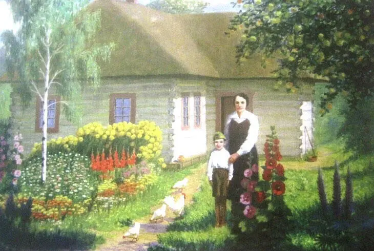 Отчий дом Николая Макаровца Художник Г С Соловьёв РАННЕЕ ДЕТСТВО Снимок этой - фото 8