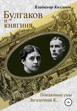 Владимир Колганов Булгаков и княгиня обложка книги