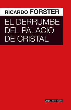 Ricardo Forster El derrumbe del Palacio de Cristal обложка книги