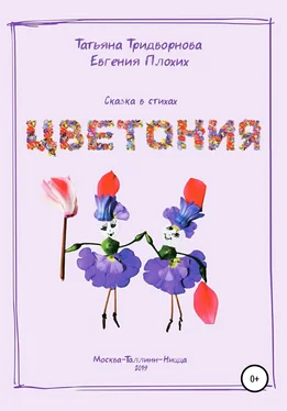 Евгения Плохих Цветония обложка книги