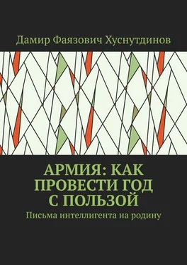 Дамир Хуснутдинов Армия: как провести год с пользой. Письма интеллигента на родину обложка книги