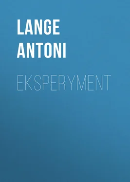 Lange Antoni Eksperyment обложка книги
