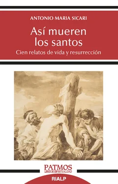 Antonio María Sicari Así mueren los santos обложка книги