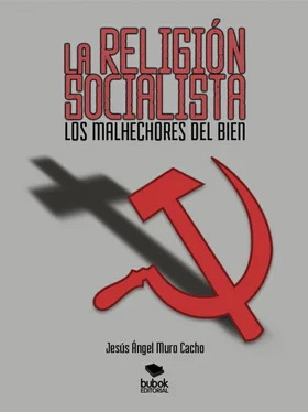 Jesús Ángel Murco Cacho La religión socialista. Los malhechores del bien обложка книги