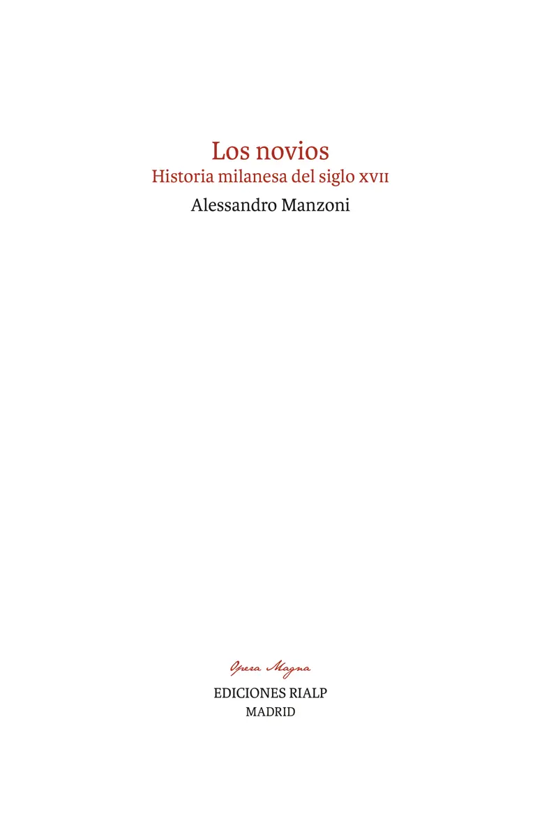 Título original I promessi sposi 2020 de la versión castellana realizada por - фото 1