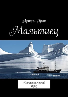 Артем Грач Мальтиец. Антарктический круиз обложка книги