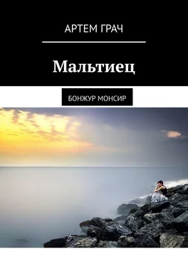 Артем Грач Мальтиец. Бонжур монсир обложка книги