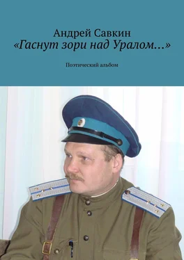 Андрей Савкин «Гаснут зори над Уралом…». Поэтический альбом обложка книги