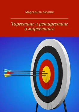 Маргарита Акулич Таргетинг и ретаргетинг в маркетинге обложка книги