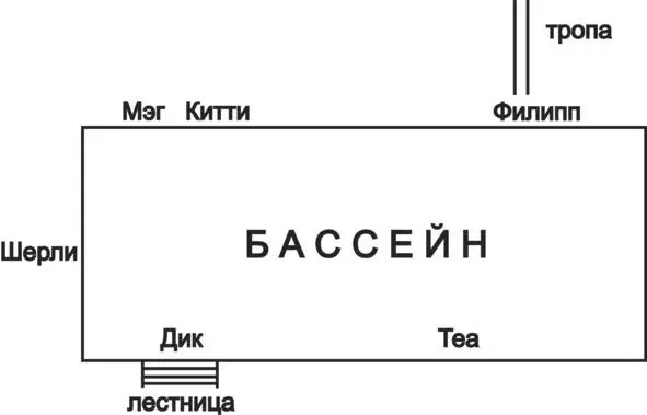 И в это же мгновение прогремел выстрел Кафельная плитка за лесенкой по - фото 3