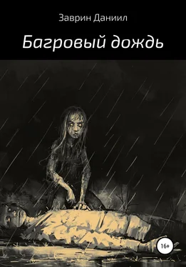 Даниил Заврин Багровый дождь обложка книги