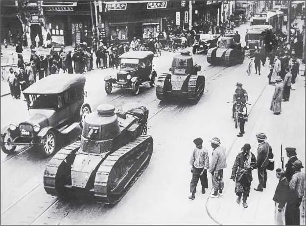 Танки Рено FT на улицах Китая К началу Гражданской войны в июле 1936 г в - фото 267