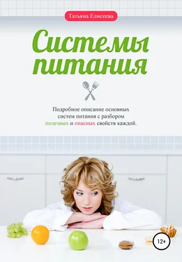 Татьяна Елисеева Системы питания обложка книги