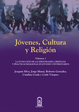 Jorge Manzi Jóvenes, cultura y religión обложка книги