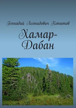 Геннадий Копытов Хамар-Дабан обложка книги