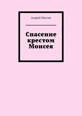 Андрей Просин Спасение крестом Моисея обложка книги