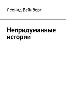 Леонид Вейнберг Непридуманные истории обложка книги