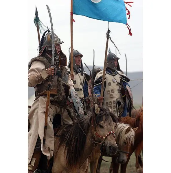 Монгольские всадники httpscommonswikimediaorg Причины поражения русских - фото 2