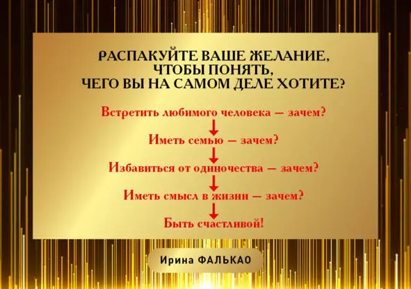 Итак теперь вы понимаете механизм исполнения желаний Сегодня мы сформулируем - фото 2