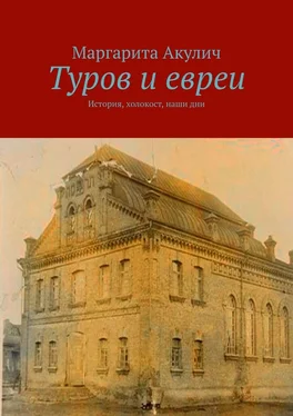 Маргарита Акулич Туров и евреи. История, холокост, наши дни обложка книги