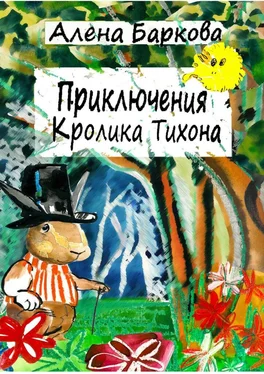 Алена Баркова Приключения Кролика Тихона обложка книги