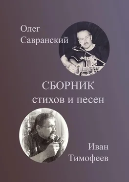 Иван Тимофеев Сборник стихов и песен обложка книги