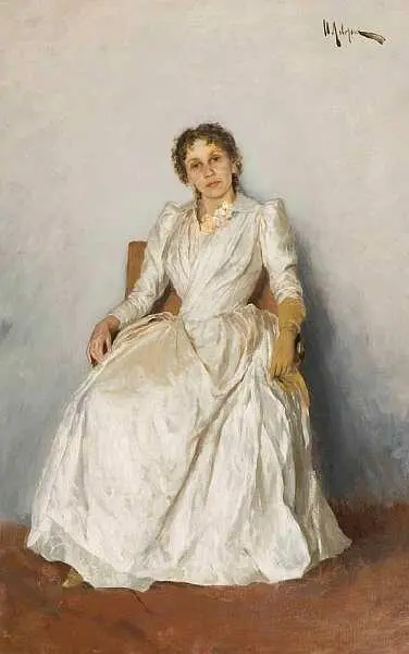 Портрет Софьи Петровны Кувшинниковой 1888 Музейквартира И И Бродского - фото 34