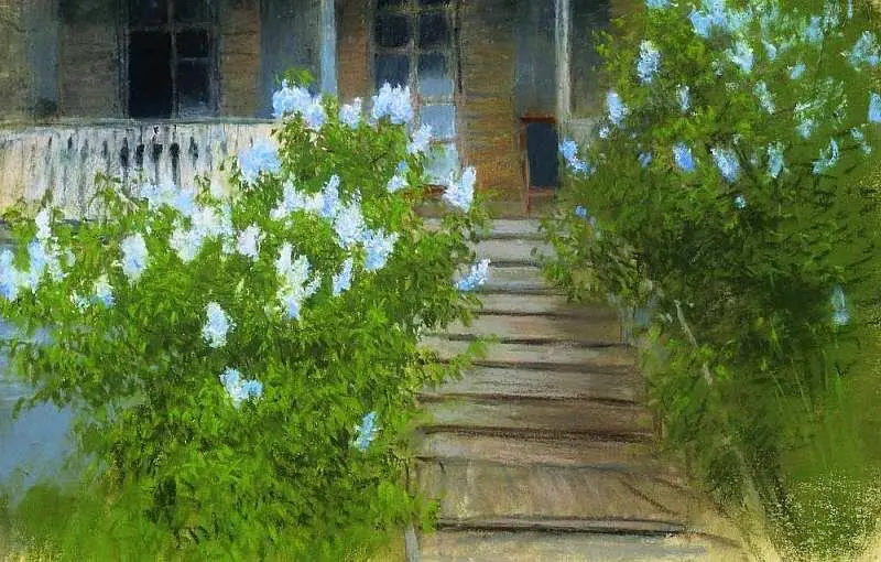 Сирень 1890е Частное собрание Москва Так небольшой деликатно написанный - фото 35