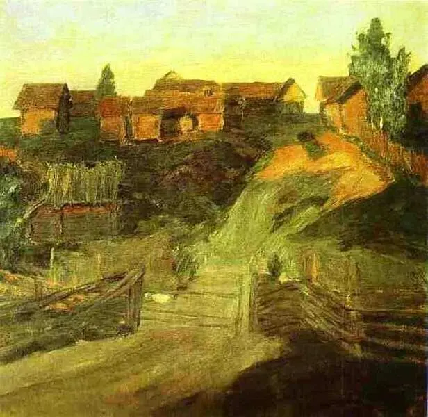 Последние лучи солнца 1899 Государственная Третьяковская галерея Москва - фото 102