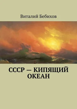 Виталий Бебихов СССР – кипящий океан обложка книги