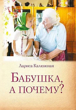 Лариса Калюжная Бабушка, а почему? или Разговоры с внуками обложка книги