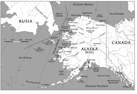 3 Mapa de Alaska II Alaska1 Yupiit de la isla Saint Lawrence La isla St - фото 32