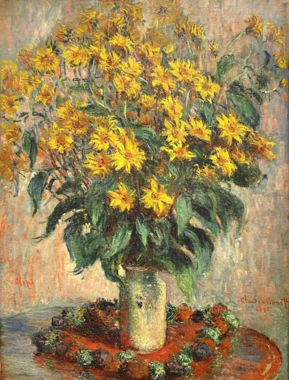 Топинамбур картина Клода Моне А почему этот топинамбур назвали земляной - фото 10