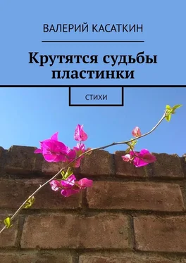 Валерий Касаткин Крутятся судьбы пластинки обложка книги