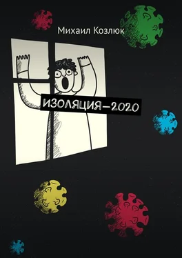 Михаил Козлюк Изоляция-2020 обложка книги
