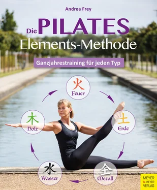 Andrea Frey Die Pilates Elements Methode обложка книги